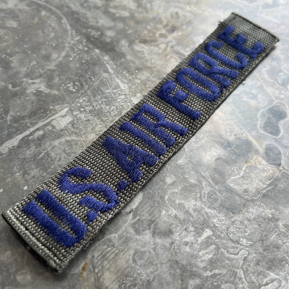 U.S. AIR FORCE embroidered tape patch - vintage - Picture 3 of 10